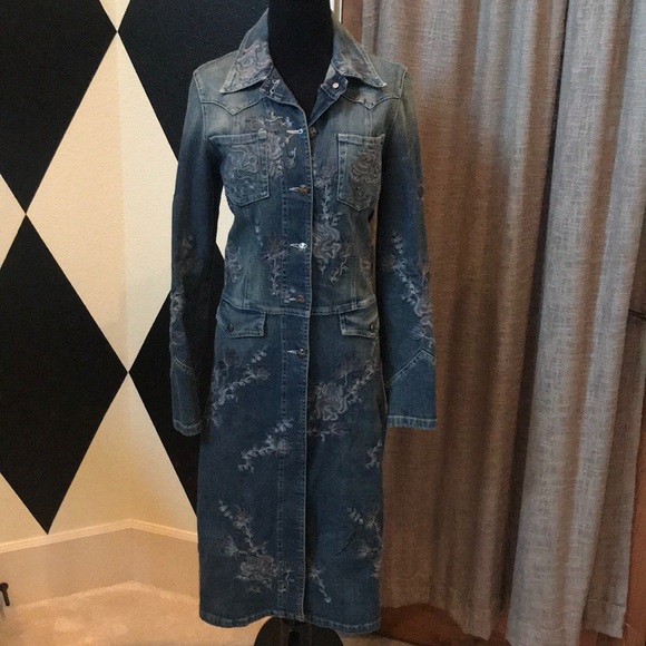 PLUS➕ Jackets & Blazers - 3/4 length denim coat by PLUS